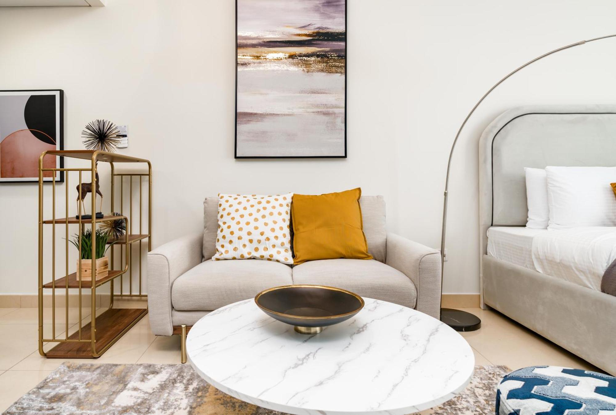 Apartment Modern Spacious Studio With Sea View - Jlt Dubai